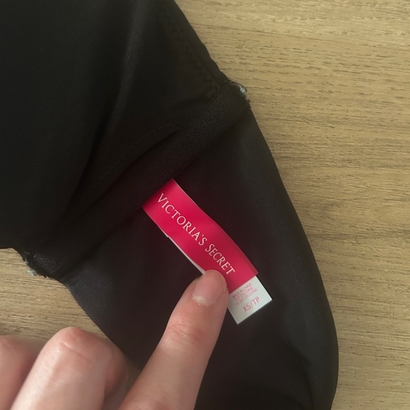 Victorias Secret Vintage Black Sequin & Beaded Bikini Top –EUC - Picture 8 of 8